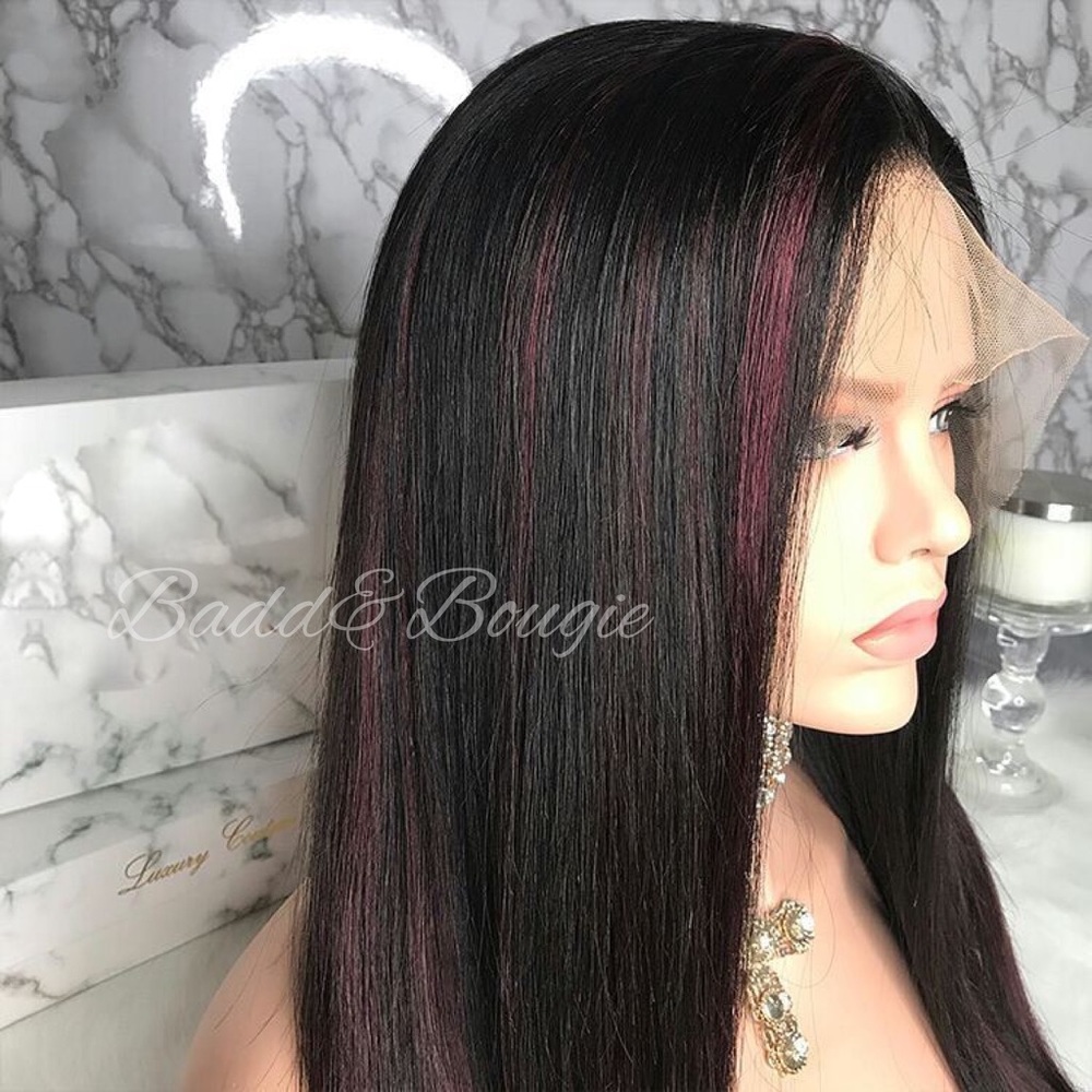 Customized Glueless Virgin Lace Wig